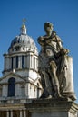 King George II Statue, Greenwich Royalty Free Stock Photo