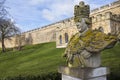 King George III Statue at Lincoln Castle Royalty Free Stock Photo