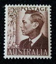 King George VI Australian Stamp