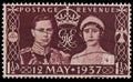 King George VI Coronation Stamp