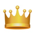 king golden crown Royalty Free Stock Photo