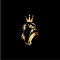 King gorilla icon logo