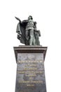 the King Gustaf the third statue in Stockholm Sweden Royalty Free Stock Photo