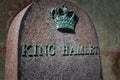 King Hamlet's Inscription and Crown Detail, either Helsingborg.