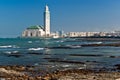 King Hassan II Mosque, Casablanca, Morocco Royalty Free Stock Photo