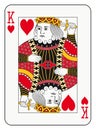 King of hearts Royalty Free Stock Photo