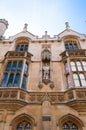 King Henry VIII statue, King's College, Cambridge Royalty Free Stock Photo