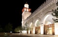 King Hussein Bin Talal mosque in Amman (at night), Jordan