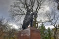 King Jagiello Monument - New York City Royalty Free Stock Photo