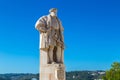 King Joao III statue in Coimbra Royalty Free Stock Photo