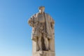 King Joao III statue in Coimbra Royalty Free Stock Photo