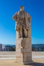 King Joao III statue in Coimbra Royalty Free Stock Photo