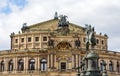 King Johann I Mounument and Semperoper in Dresden