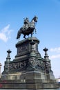 King Johann statue, John of Saxony Monument in Dresden, Germany
