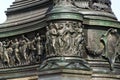 King Johann statue, John of Saxony Monument in Dresden, Germany