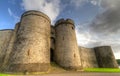 King John Castle walls