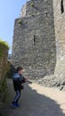 King John`s Castle on Carlingford Lough County Louth Ireland Royalty Free Stock Photo