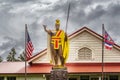 King Kamehameha Statue Royalty Free Stock Photo