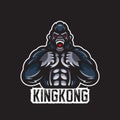 KING KONG MASCOT LOGO