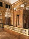 King Louis XIV bedroom at Versailles Palace, France Royalty Free Stock Photo