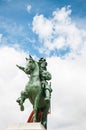 King Louis XIV monument at Palace of Versailles Royalty Free Stock Photo