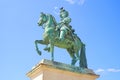 Statue of King Louis XIV at Versailles Palace France Royalty Free Stock Photo