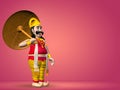 King Mahabali Royalty Free Stock Photo