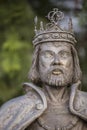 King Manuel I of Portugal statue Royalty Free Stock Photo