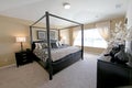 King Master Bedroom Royalty Free Stock Photo