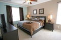 King Master Bedroom Royalty Free Stock Photo