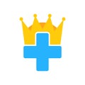 King Medical Logo Icon Design