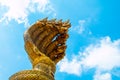 King naga in NAKHON PHANOM THAILAND Royalty Free Stock Photo