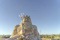 King Neptune statue in Atlantis Marine Park