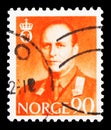 King Olav V, serie, circa 1959 Royalty Free Stock Photo