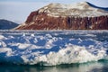 King Oscars Fjord on the east coast of Greenland Royalty Free Stock Photo