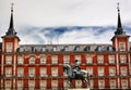 King Philip III Equestrian Statue Plaza Mayor Madrid Spain Royalty Free Stock Photo