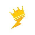 King Power Logo Icon Design Royalty Free Stock Photo
