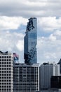 King Power MahaNakhon building in the Bangkok city skyline