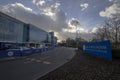 The King Power Stadium is home to Leicester City Football Club in Leicestershire Royalty Free Stock Photo