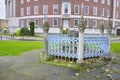 King pronounciation stone in Kingston Royalty Free Stock Photo