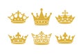 Crown Clipart collection set
