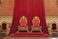 King and Queen Thrones at Ajuda Palace, Lisbon