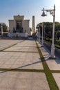 King Rama I monument, It`s located at Phra Phuttha Yodfa Bridge