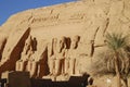 King Ramses II - Abu Simbel Temple - Egypt Royalty Free Stock Photo