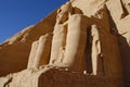King Ramses II - Abu Simbel Temple - Egypt Royalty Free Stock Photo