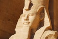 King Ramses II - Abu Simbel Temple - Egypt Royalty Free Stock Photo