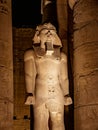 King Ramses II statue at Luxor Temple Egypt Royalty Free Stock Photo