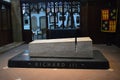 King Richard III tomb Leicester Cathedral Royalty Free Stock Photo