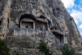 King Rock Tombs in Amasya Royalty Free Stock Photo