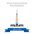 King's African Rifles War Memorial in Zomba Malawi